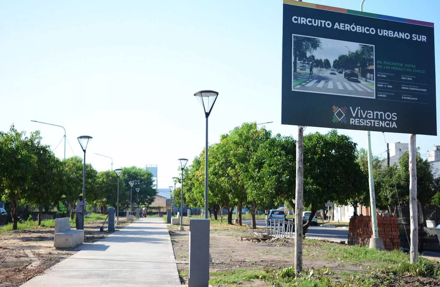 Las obras del circuito aer bico sur podr an finalizarse en abril