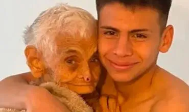 Echeverri y su abuela