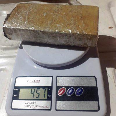 medio kilo de droga