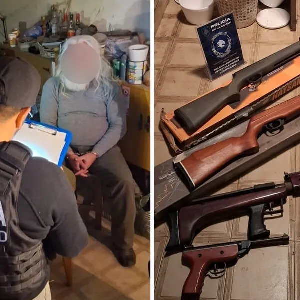 Jubilado detenido