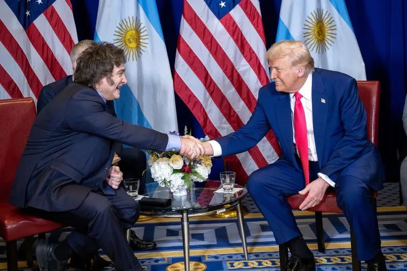 Milei y Trump