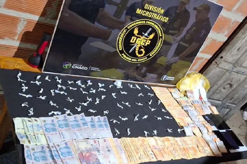cocaina y dinero