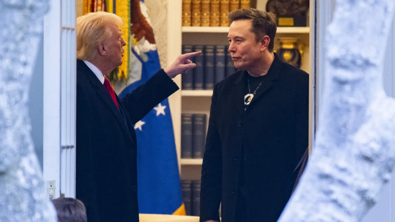 Donald y Elon