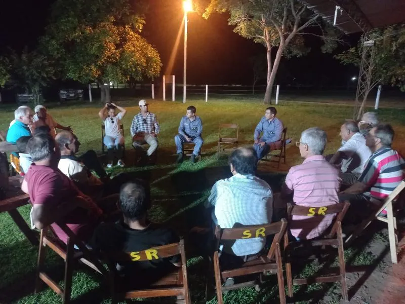 Reunión con productores