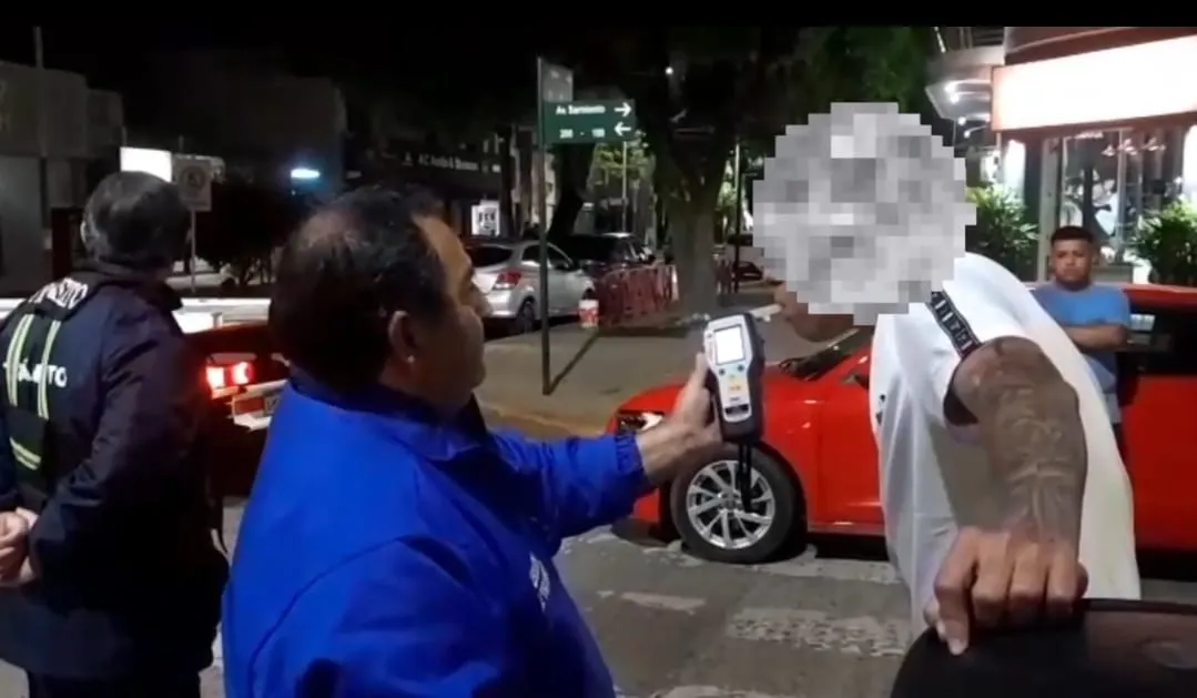 Conductor alcoholizado