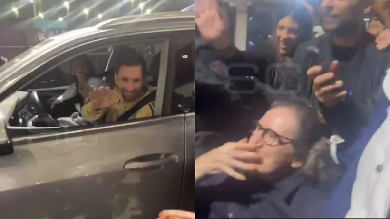Messi y Charly Garcia