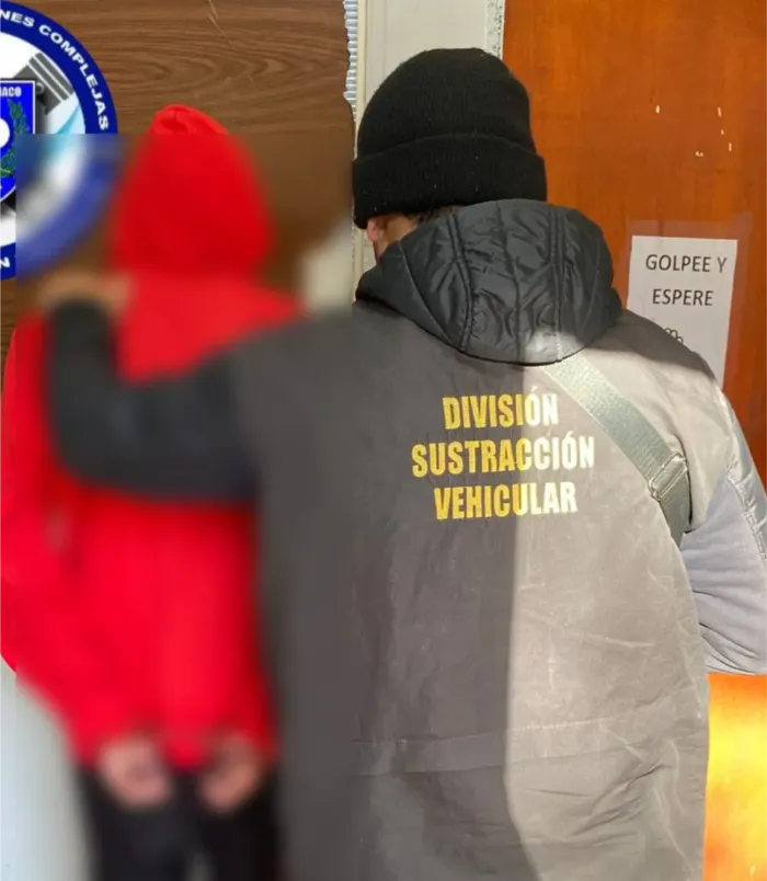 Joven detenido