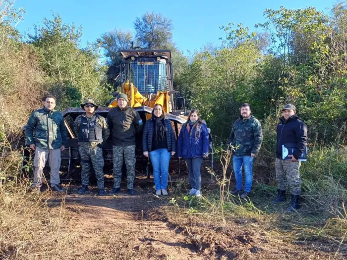 Operativo contra el desmonte