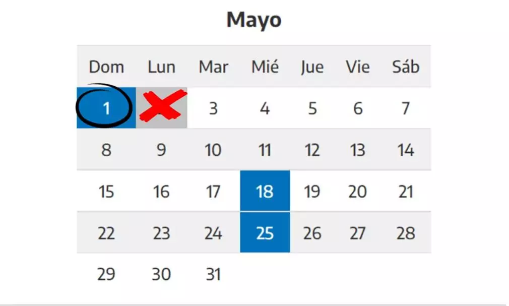 1 de mayo