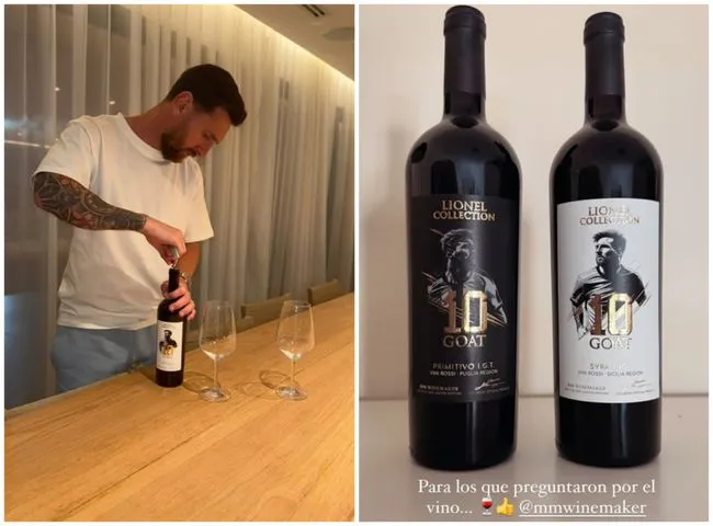Messi - vinos