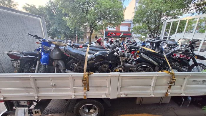 Motos secuestradas