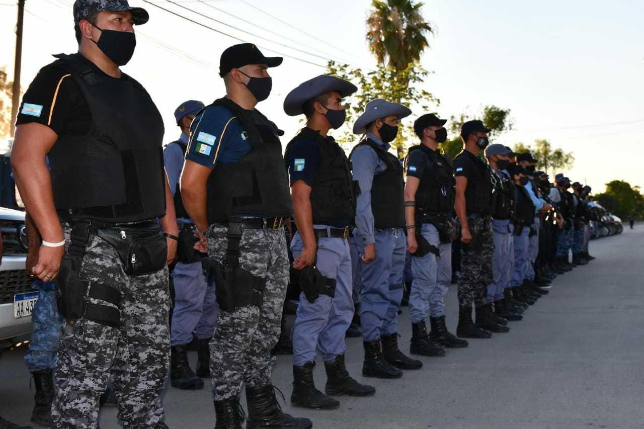 policia en Saenz peña