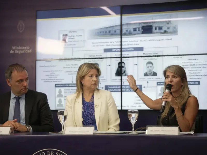 Ministra de seguridad