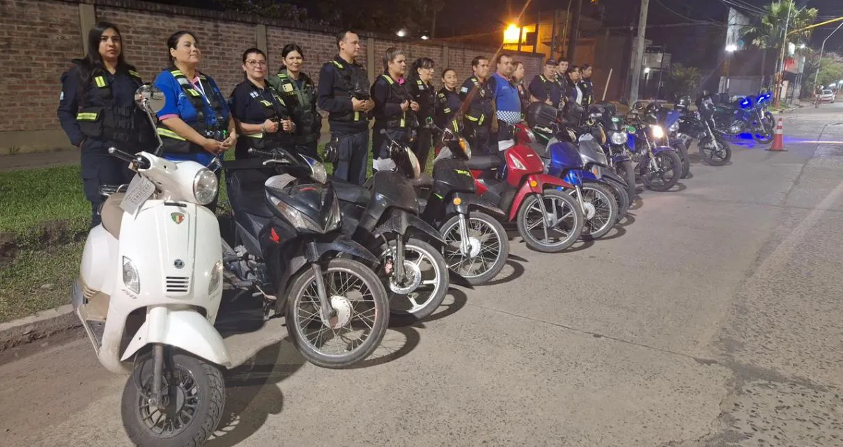 Motos secuestradas
