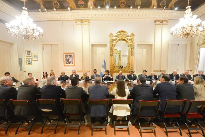 Milei con los Gobernadores